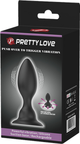 Pretty Love Push Over To Trigger Vibrating Anal Plug Butt Plugs
